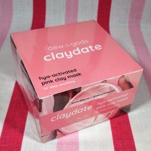 Luxurious Dew of the Gods Claydate Hug Activated Pink Clay Mask NEW in Box!! ♥